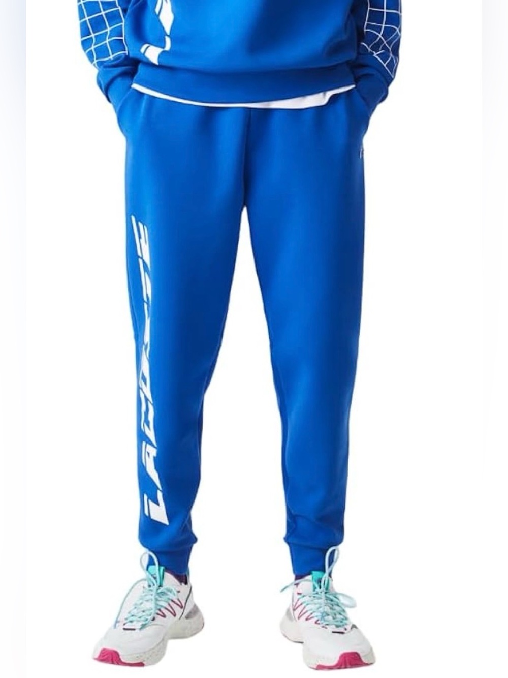 Lacoste Men's Active Slim Fit Track Pants, Blue, New. XXL. R9